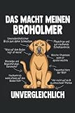 Anatomie eines Broholmer: Broholmer Notizbuch Tagebuch | DIN A5 | Liniert | 120 Seiten
