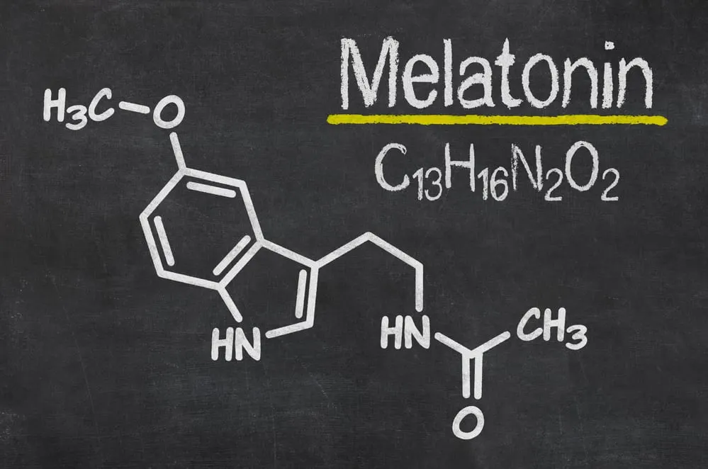 chemische Zusammensetzung von Melatonin