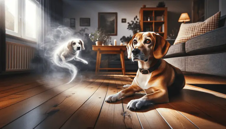 Können Hunde Geister sehen?