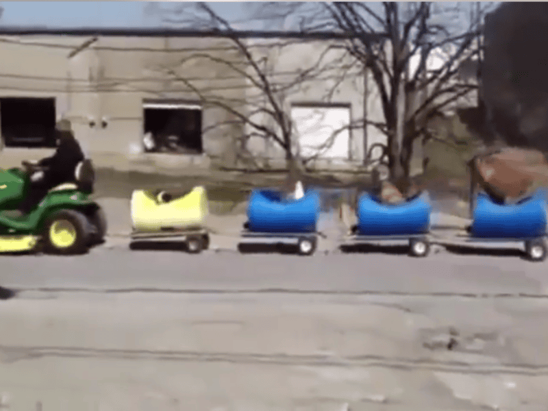 80 Year-Old Builds A Dog Track For His Best Friends