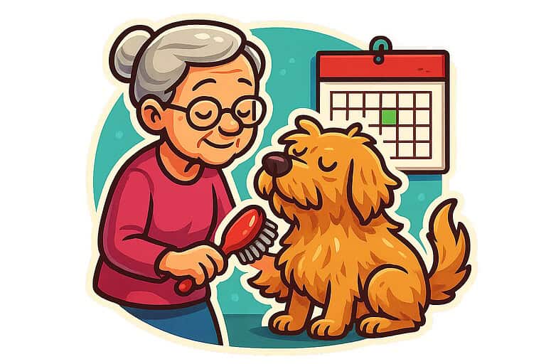 How Often Should I Brush My Older Dog?