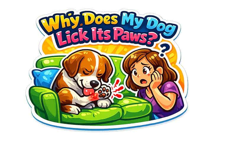 Why Does My Dog Lick Its Paws?