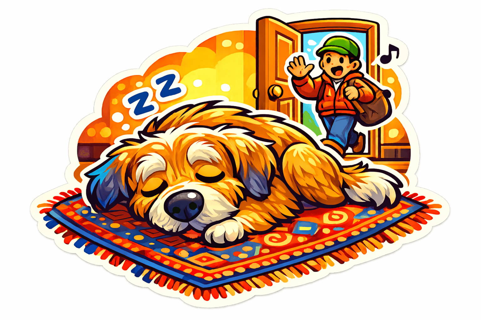 dog doesnt greet you