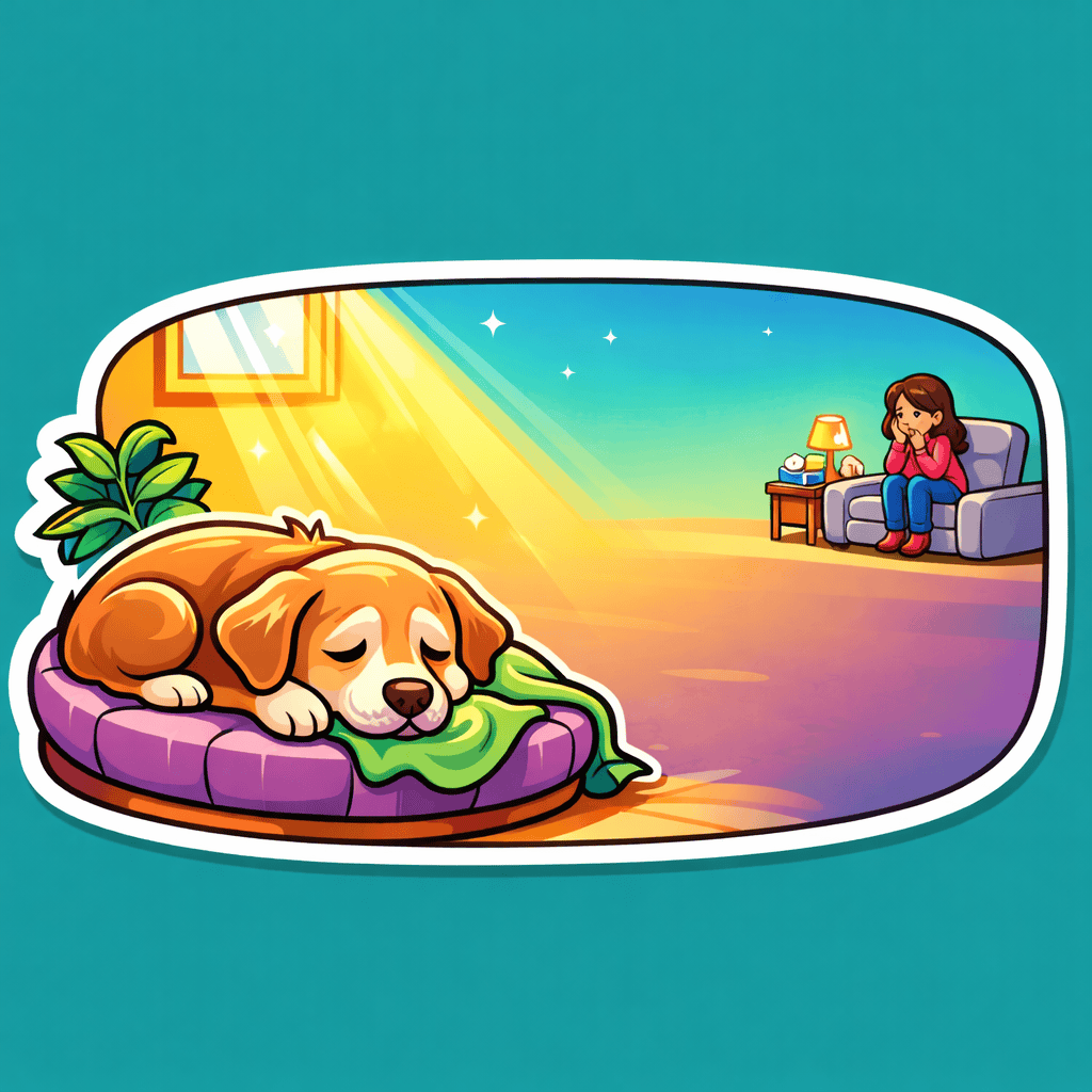 dog wants to be alone