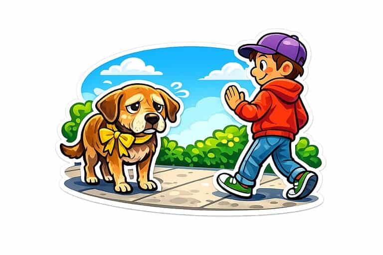 How the yellow ribbon could change your senior dog’s walks