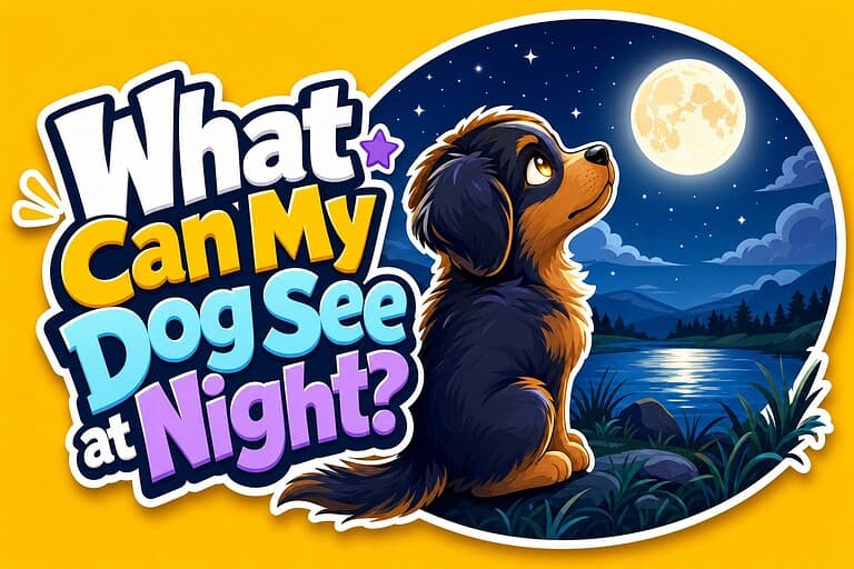 What Can My Dog See at Night?